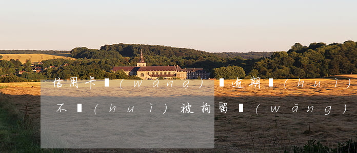 信用卡網(wǎng)貸逾期會(huì)不會(huì)被拘留(網(wǎng)貸逾期會(huì)影響信用卡嘛)