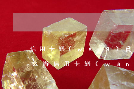 信用卡網(wǎng)貸逾期沒能力還了怎么辦(信用卡網(wǎng)貸逾期沒能力還了怎么辦)