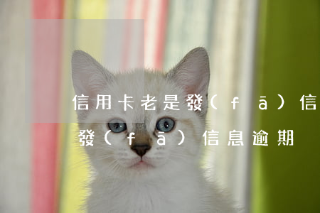 信用卡老是發(fā)信息逾期 信用卡老是發(fā)信息逾期