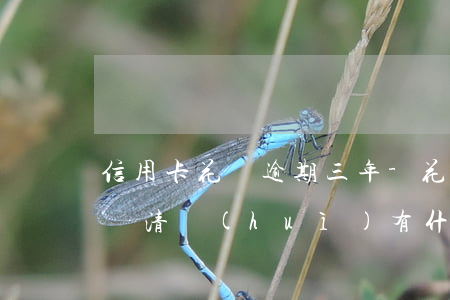 信用卡花唄逾期三年-花唄逾期三年還沒有還清會(huì)有什么影響