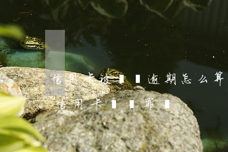 信用卡被詐騙逾期怎么算(信用卡逾期會構成信用卡詐騙罪嗎)