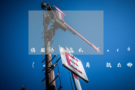 信用卡要怎么協(xié)商還款(信用卡協(xié)商還款去哪里辦)