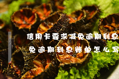 信用卡要求减免逾期利息账单(信用卡要求减免逾期利息账单怎么写)