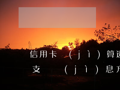 信用卡計(jì)算透支余額包括(信用卡透支額計(jì)息方式)