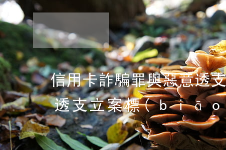 信用卡詐騙罪與惡意透支(信用卡詐騙罪惡意透支立案標(biāo)準(zhǔn))