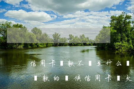 信用卡貸款不還是什么結(jié)果(申請貸款的時候信用卡還欠著錢)