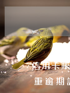 信用卡賬單逾期半年怎么辦(有嚴(yán)重逾期記錄如何辦信用卡)