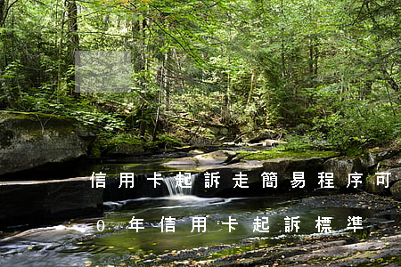 信用卡起訴走簡易程序可以和解嗎-2020年信用卡起訴標準