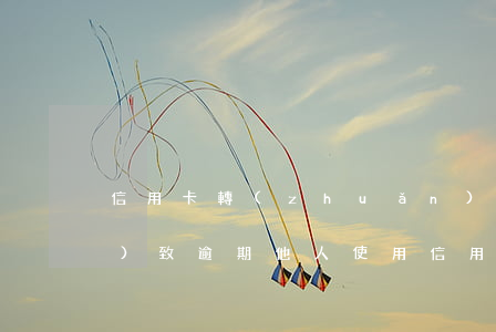 信用卡轉(zhuǎn)借他人導(dǎo)致逾期(他人使用信用卡逾期被刑事訴訟怎么辦)