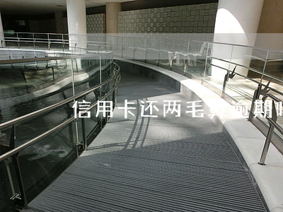 信用卡还两毛算逾期吗(信用卡2天算逾期吗)