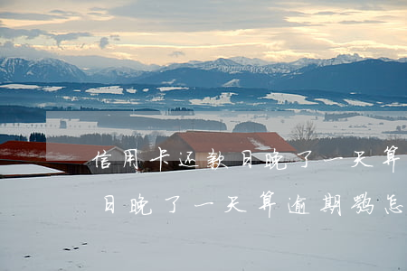 信用卡还款日晚了一天算逾期嘛(信用卡还款日晚了一天算逾期嘛怎么算)