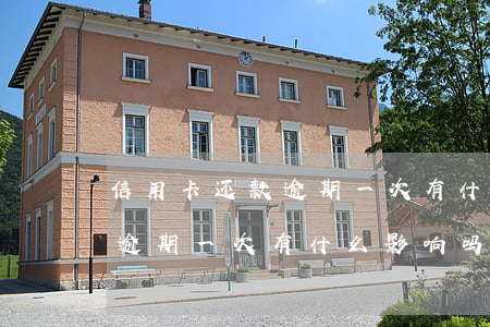 信用卡还款逾期一次有什么影响 信用卡还款逾期一次有什么影响吗