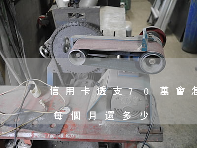 信用卡透支70萬會怎樣(信用卡透支20萬每個月還多少)