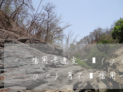 信用卡透支一個(gè)月有影響嗎(一個(gè)月不還信用卡有什么后果)