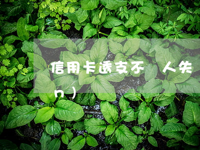 信用卡透支不還人失蹤(信用卡失聯(lián))