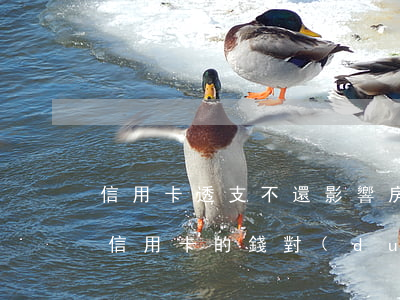 信用卡透支不還影響房產(chǎn)嗎(欠信用卡的錢對(duì)買房會(huì)有影響嗎)