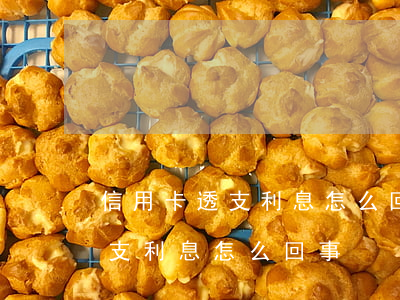 信用卡透支利息怎么回事(工商銀行信用卡透支利息怎么回事)