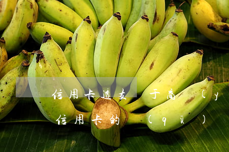 信用卡透支屬于商業(yè)銀行的(透支和信用卡的區(qū)別)