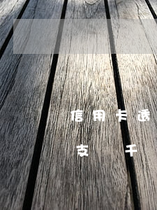 信用卡透支幾萬(wàn)怎么辦(信用卡透支幾千塊錢(qián)還不上怎么辦?)
