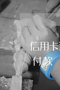 信用卡透支怎么分期還(信用卡透支可以分期付款嗎)