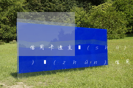 信用卡透支數(shù)額新標(biāo)準(zhǔn)(信用卡透支量刑的額度為多少)