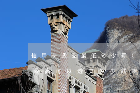 信用卡透支最低多少費(fèi)用(信用卡最高可以透支多少錢啊)