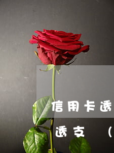 信用卡透支負(fù)1元什么意思(信用卡透支負(fù)1元什么意思)