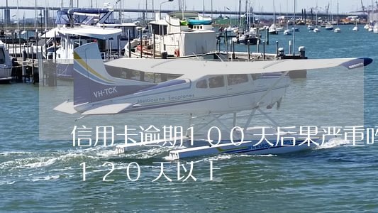 信用卡逾期100天后果严重吗(信用卡逾期120天以上)