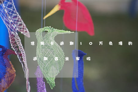 信用卡逾期10万负债的煎熬(信用卡10万逾期会坐牢吗)
