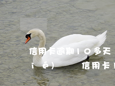 信用卡逾期10多天會(huì)凍結(jié)錢嗎(信用卡10幾天逾期)