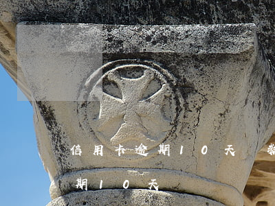 信用卡逾期10天補救(信用卡10000逾期10天)