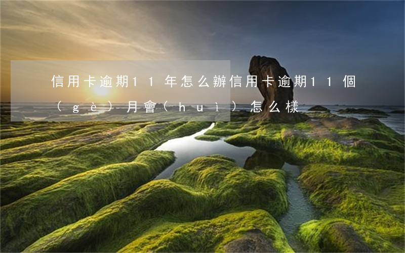 信用卡逾期11年怎么辦(信用卡逾期11個(gè)月會(huì)怎么樣)