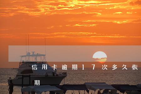 信用卡逾期17次多久恢復(17年信用卡逾期)