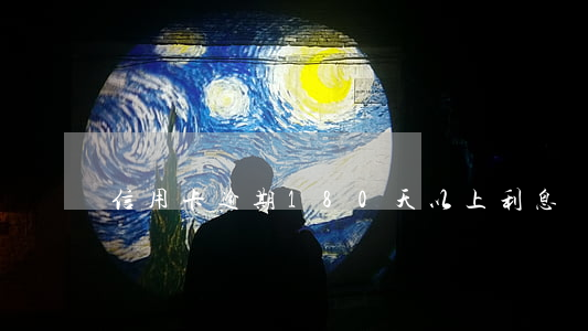 信用卡逾期180天以上利息