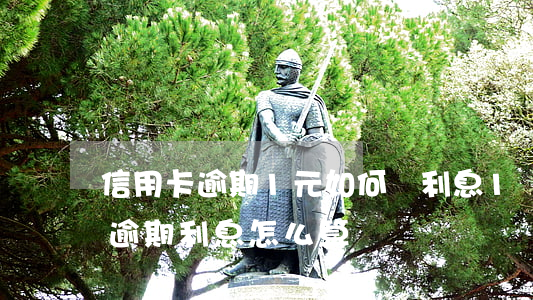 信用卡逾期1元如何計利息(1萬塊錢信用卡逾期利息怎么算)