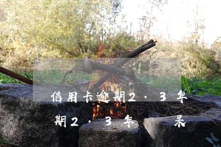 信用卡逾期2.3年會變呆賬嗎-信用卡逾期2.3年會變呆賬嗎為什么