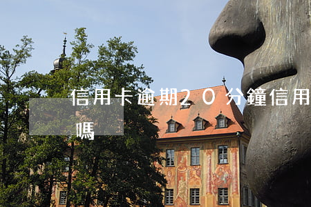 信用卡逾期20分鐘(信用卡逾期20分鐘算嗎?)