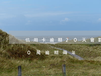 信用卡逾期20天會影響信用嗎-信用卡20萬逾期兩年