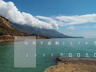 信用卡逾期2500不還會怎樣（信用卡逾期2500不還會怎樣）