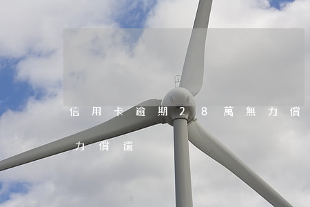 信用卡逾期28萬無力償還(信用卡70萬無力償還)