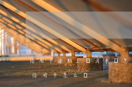信用卡逾期2個月未還怎么處理(逾期兩年的信用卡怎么還)