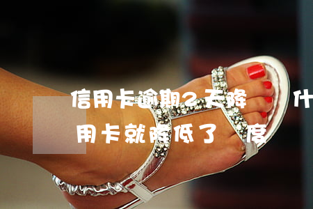信用卡逾期2天降額(為什么我逾期了一天信用卡就降低了額度?)