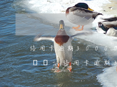 信用卡逾期30000元會(huì)被起訴嗎-信用卡逾期30000元會(huì)被起訴嗎知乎
