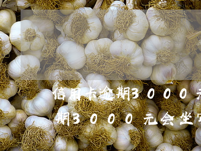 信用卡逾期3000元会坐牢吗吗（信用卡逾期3000元会坐牢吗）