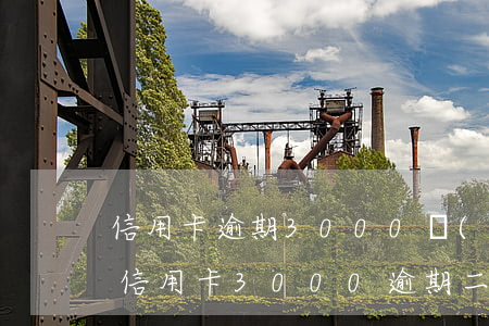 信用卡逾期3000會(huì)上失信 欠信用卡3000逾期二年