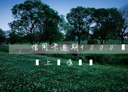 信用卡逾期3000會(信用卡逾期3000會上門催債嗎?)