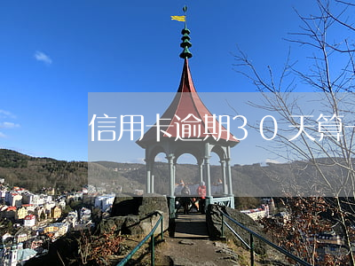 信用卡逾期30天算一次嗎