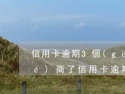 信用卡逾期3個(gè)月銀行不協(xié)商了(信用卡逾期3個(gè)月銀行不協(xié)商了)