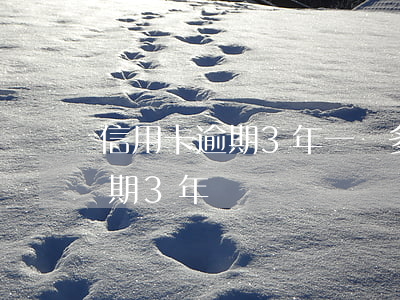 信用卡逾期3年一萬多怎么辦 信用卡1萬逾期3年