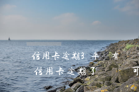 信用卡逾期3年沒有還錢會(huì)怎樣(信用卡逾期了沒錢還可以慢慢還嗎)